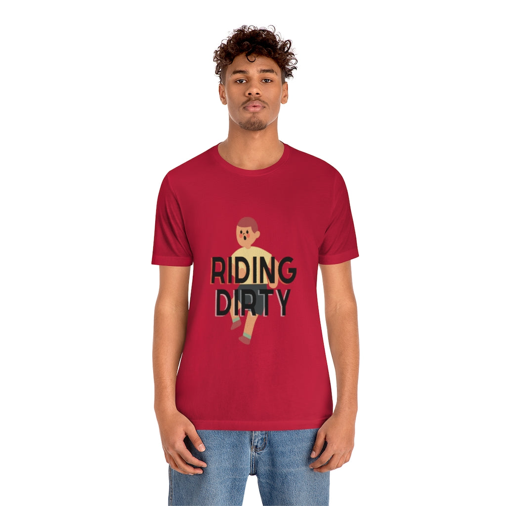 Riding Dirty Jersey Short Sleeve Tee