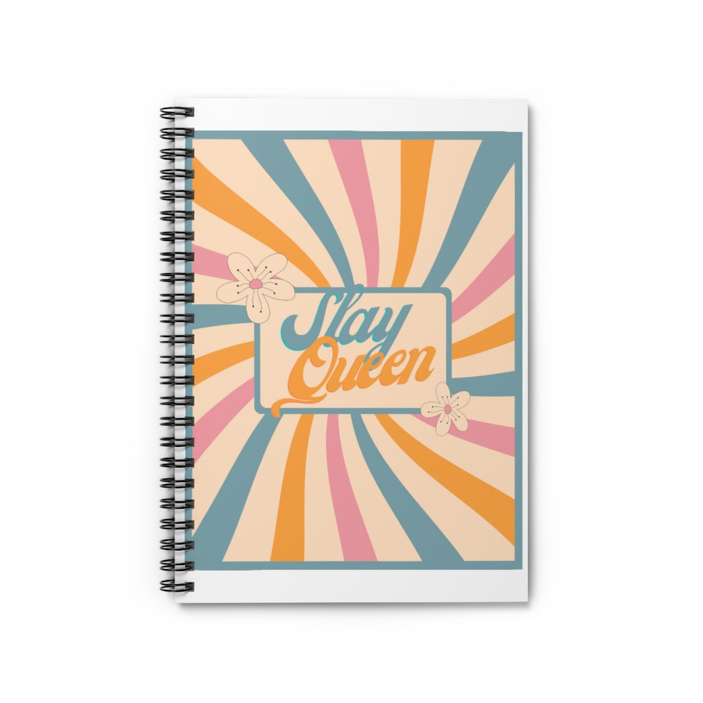 Slay Queen Spiral Notebook - Ruled Line