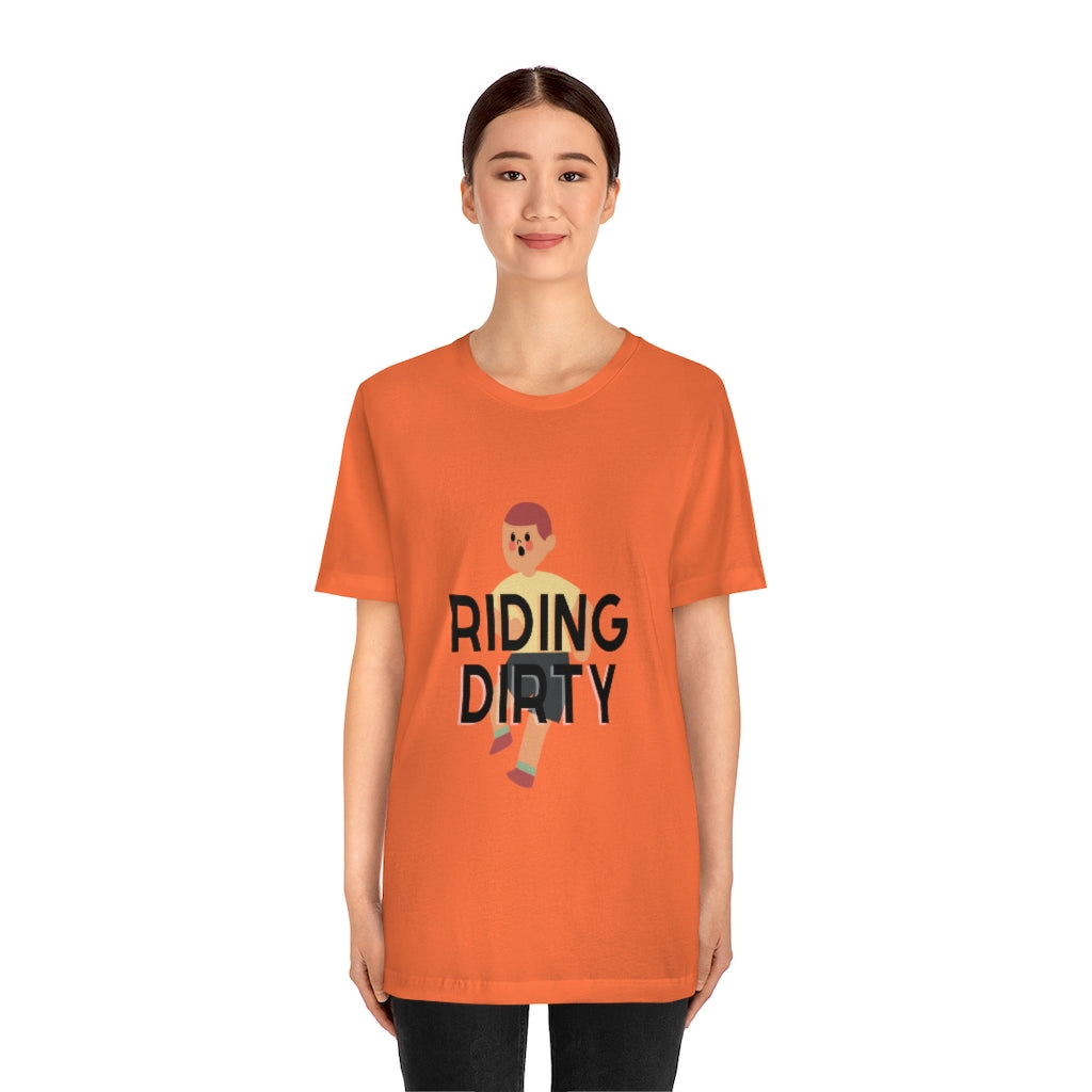 Riding Dirty Jersey Short Sleeve Tee