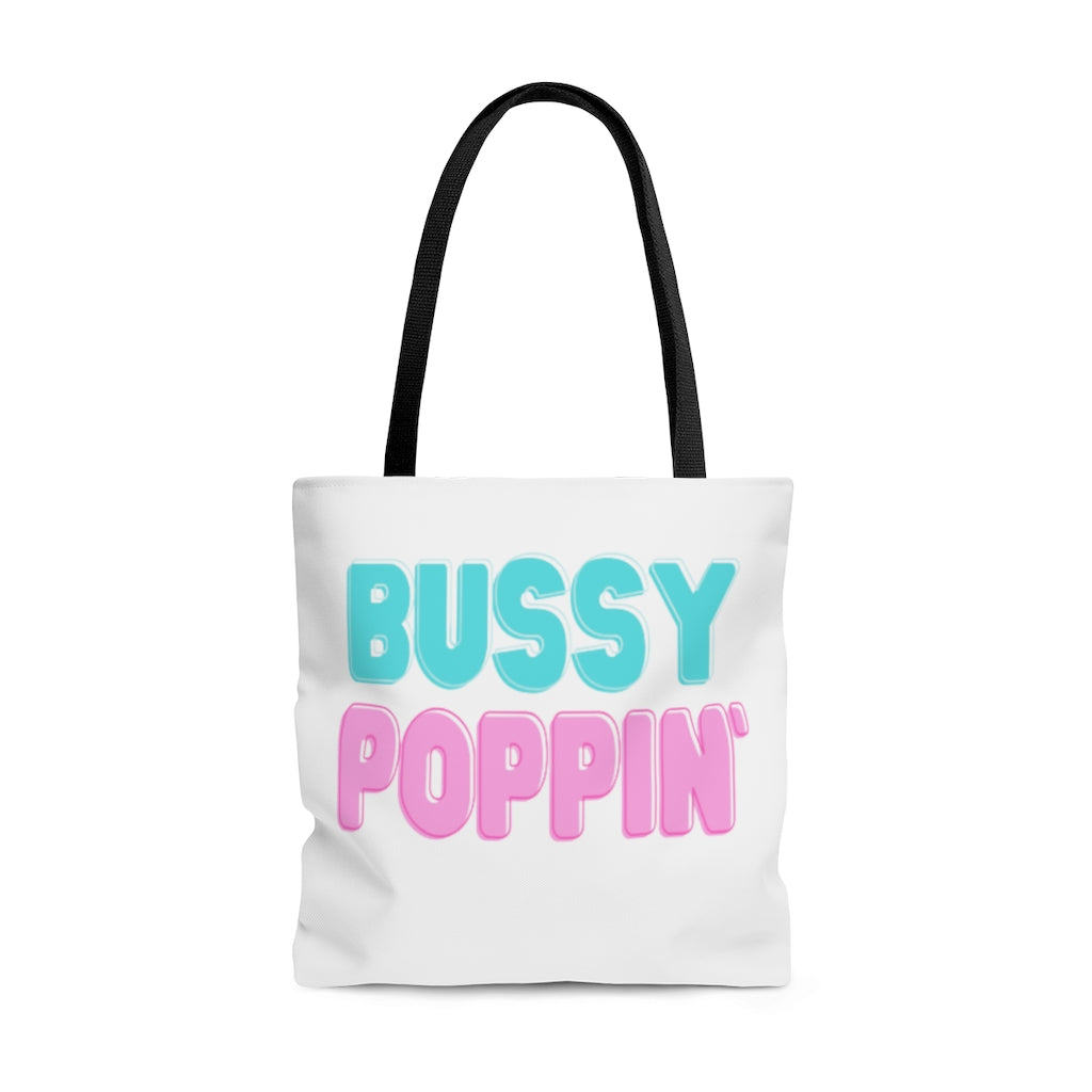 Bussy Poppin Tote Bag