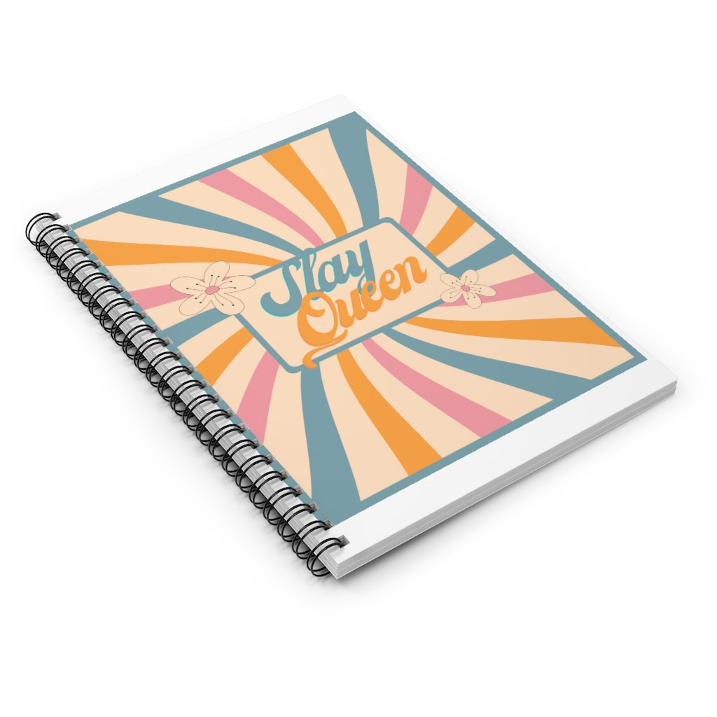 Slay Queen Spiral Notebook - Ruled Line