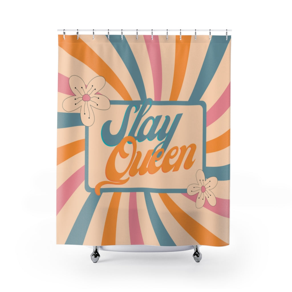 Slay Queen Shower Curtain