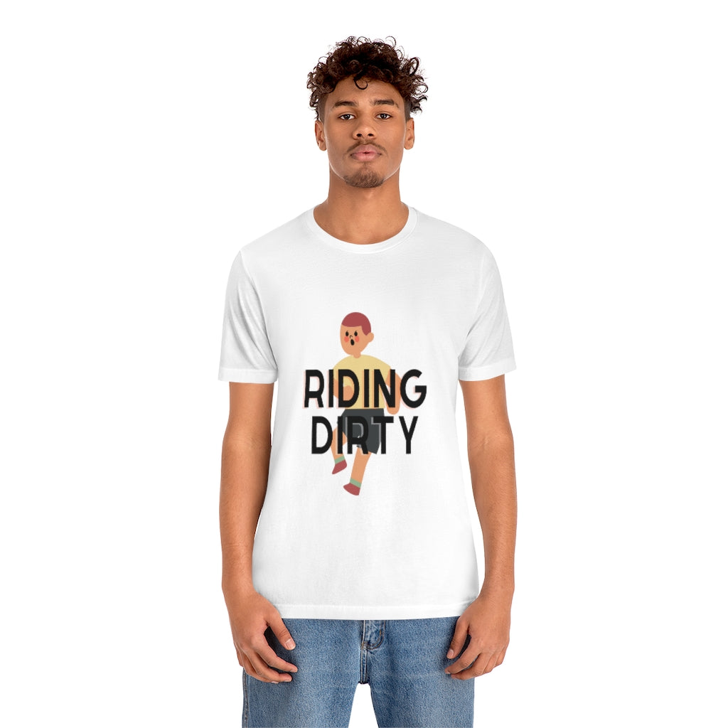 Riding Dirty Jersey Short Sleeve Tee