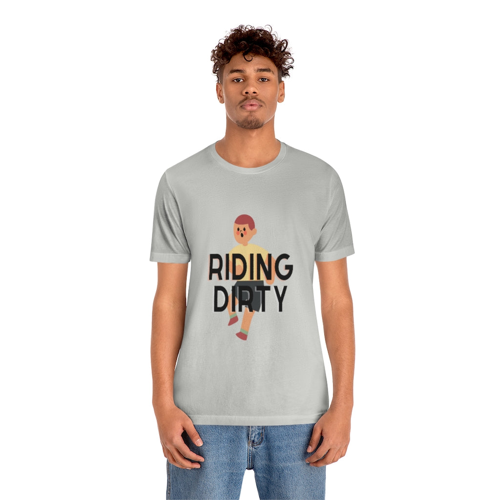 Riding Dirty Jersey Short Sleeve Tee