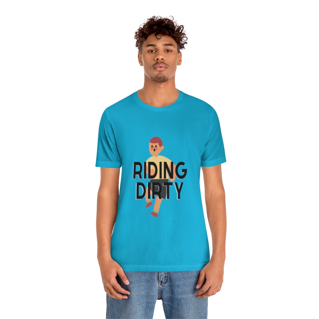 Riding Dirty Jersey Short Sleeve Tee