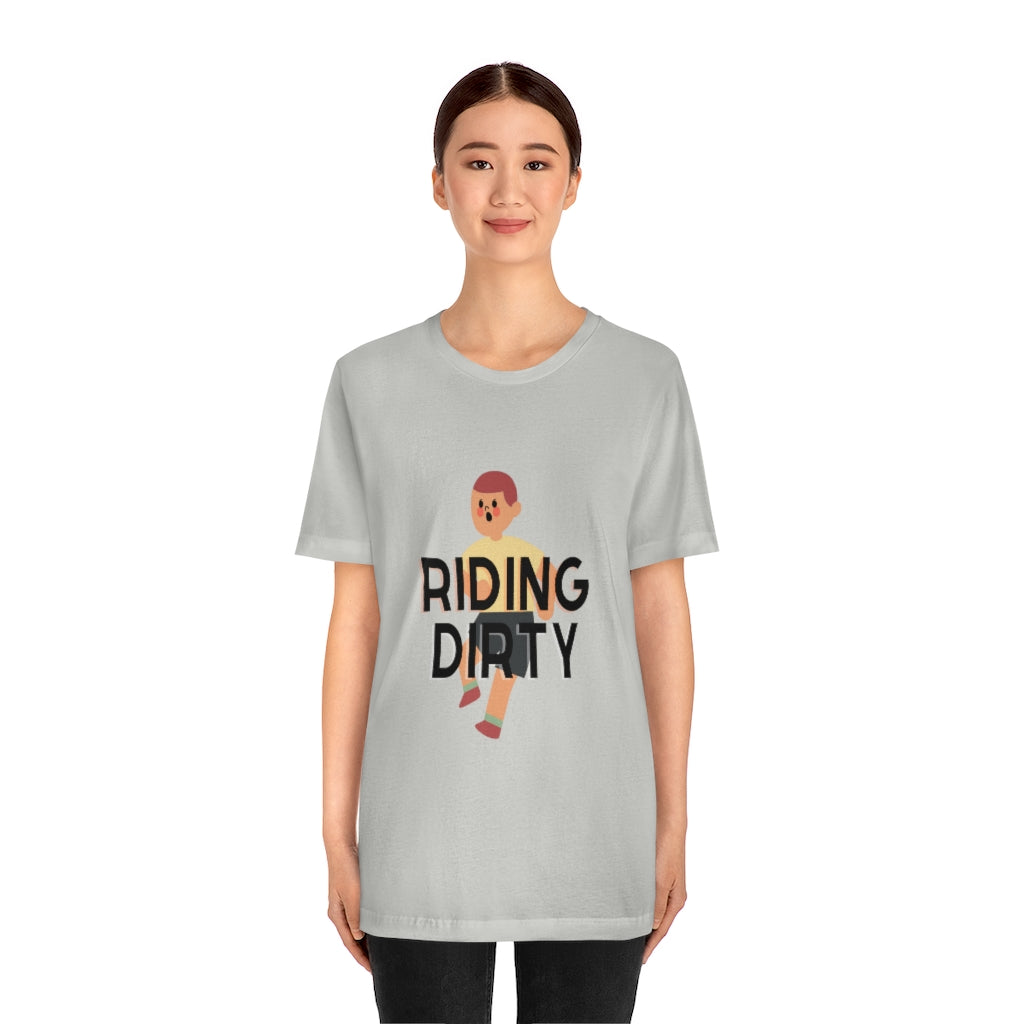 Riding Dirty Jersey Short Sleeve Tee