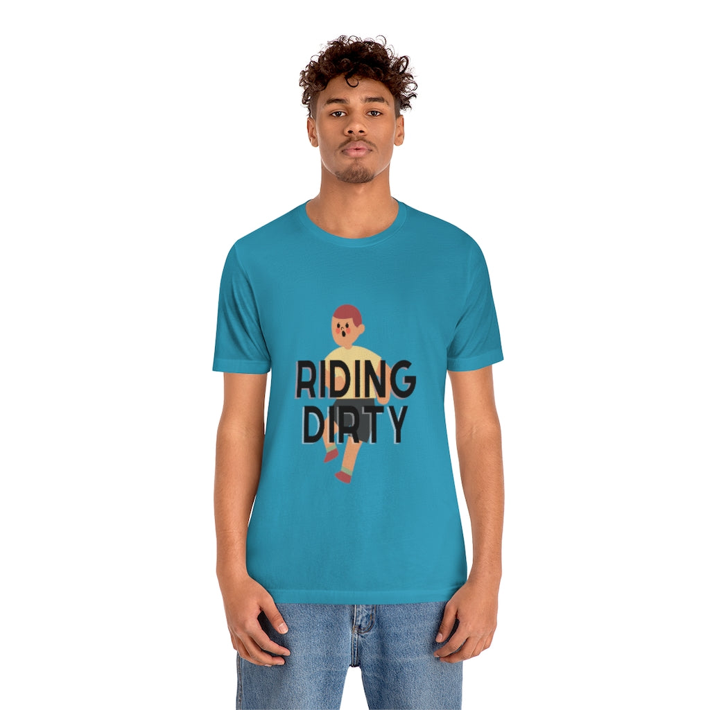 Riding Dirty Jersey Short Sleeve Tee