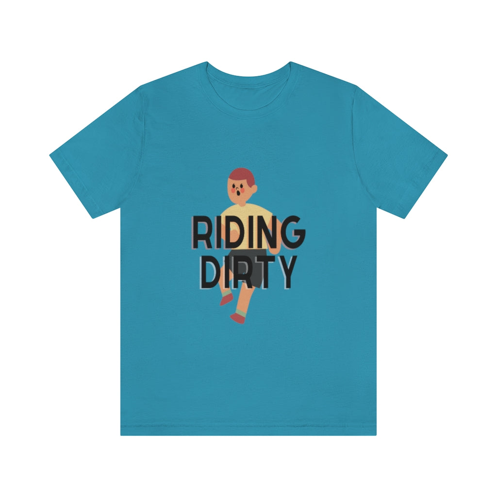 Riding Dirty Jersey Short Sleeve Tee